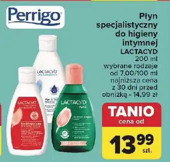 Carrefour Żel do higieny intymnej zapas Lactacyd Pure oferta