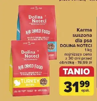 Carrefour Karma dla psów z jagnięciną Dolina Noteci Superfood oferta