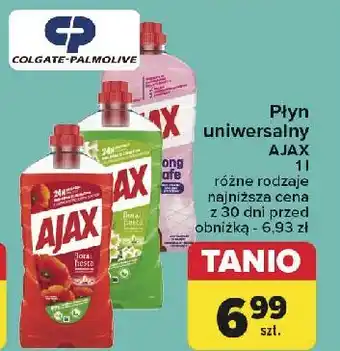 Carrefour Płyn do mycia polne kwiaty Ajax Floral Fiesta oferta