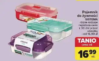 Carrefour Pojemnik lunch to go Sistema oferta