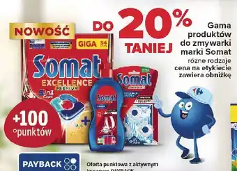 Carrefour Kapsułki do czyszczenia zmywarki lemon Somat Machine Cleaner oferta