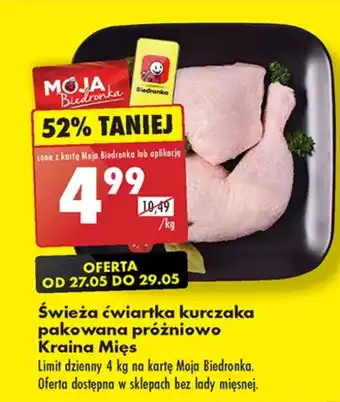Biedronka Ćwiartka z kurczaka Biedronka oferta
