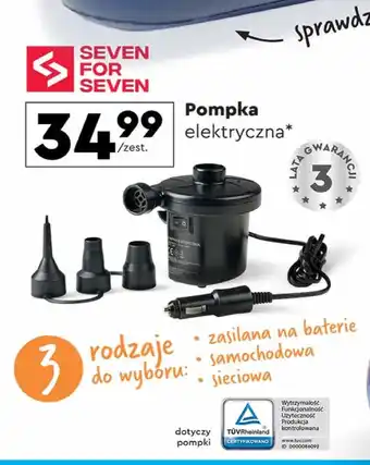 Biedronka Pompka elektryczna Seven for 7 oferta