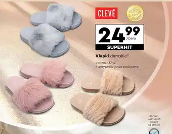 Biedronka Klapki damskie Cleve oferta