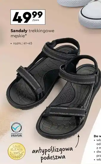 Biedronka Sandały męskie oferta