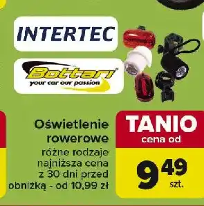 Carrefour Lampka rowerowa Bottari oferta