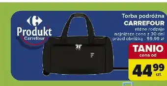 Carrefour Torba podróżna Carrefour oferta
