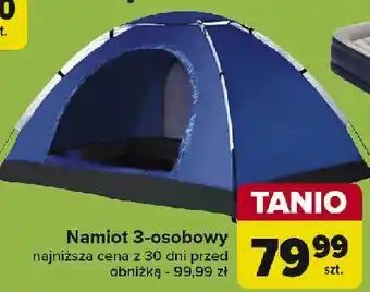 Carrefour Namiot 3 osobowy oferta