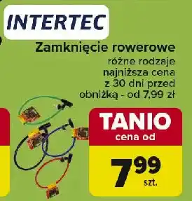 Carrefour Zapięcie rowerowe stronger Intertec oferta