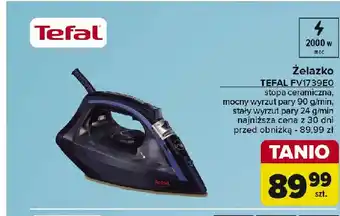 Carrefour Żelazko fv1739e0 Tefal oferta