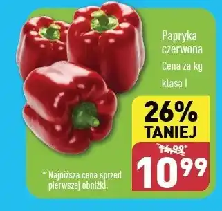 ALDI Papryka czerwona oferta