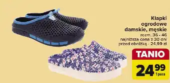 Carrefour Klapki ogrodowe męskie oferta