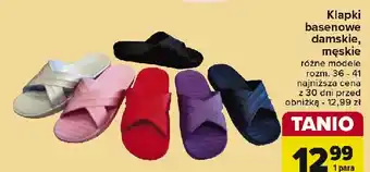 Carrefour Klapki basenowe męskie oferta