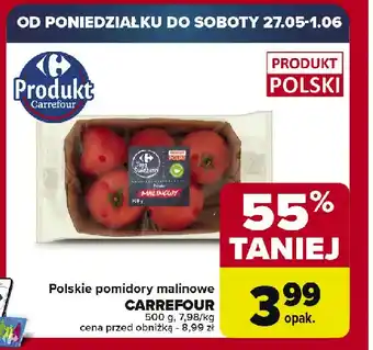 Carrefour Pomidory malinowe Carrefour Targ Świeżości oferta