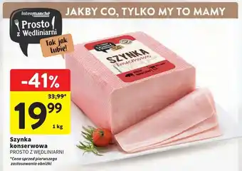 Intermarche Szynka konserwowa Intermarche prosto z wędliniarni oferta