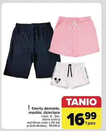 Carrefour Szorty dziecięce oferta