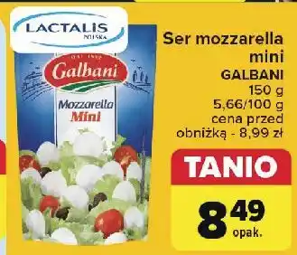 Carrefour Ser mozzarella mini Galbani oferta