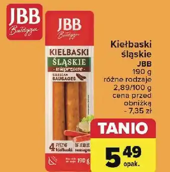 Carrefour Kiełbaski śląskie Jbb Bałdyga oferta