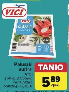 Carrefour Paluszki surimi Vici oferta