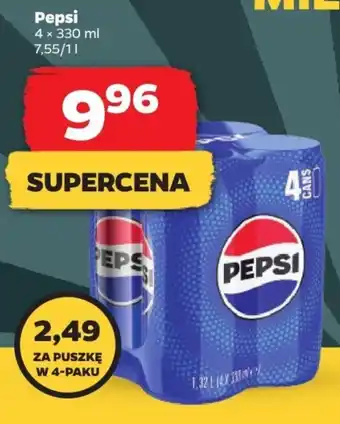 Netto pepsi 4 x 330 ml oferta