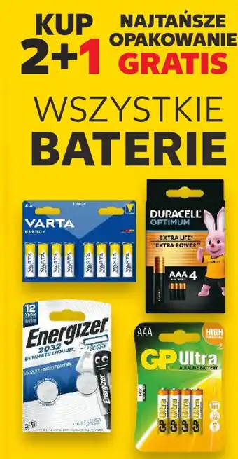 Kaufland WSZYSTKIE BATERIE oferta