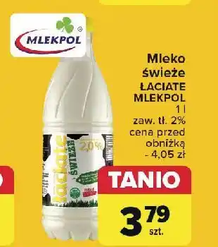 Carrefour Mleko 2% Łaciate oferta