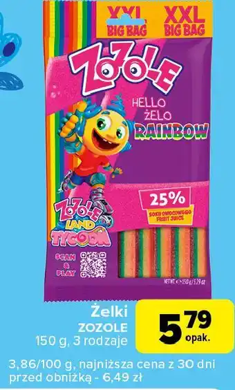 Żelki hello zelo rainbow Mieszko Zozole