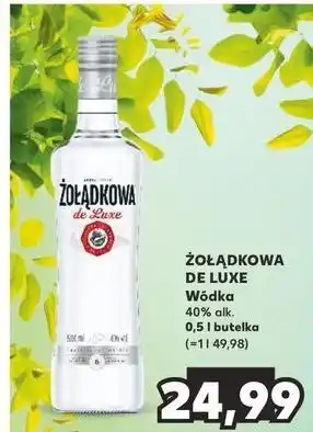 Kaufland Wódka Żołądkowa Gorzka De Luxe oferta