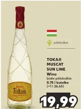 Kaufland Wino Tokaji Muscat oferta