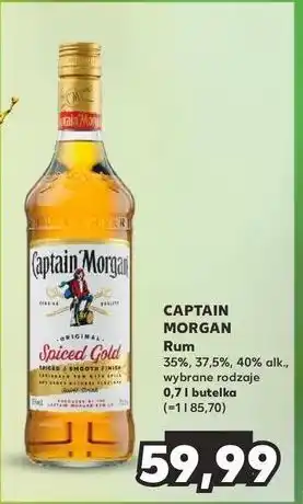 Kaufland Rum Captain Morgan Spiced Gold oferta