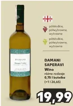 Kaufland Wino Damani oferta