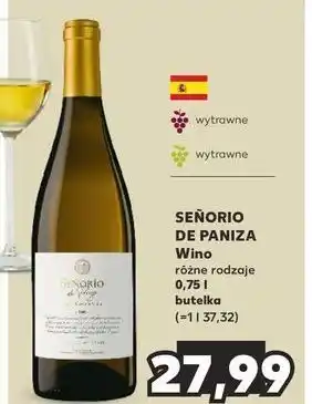 Kaufland Wino Senorio De Paniza Tempranillo oferta