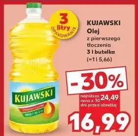 Kaufland Olej rzepakowy Kujawski oferta