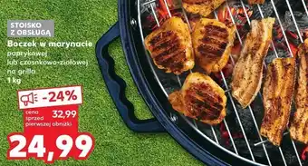 Kaufland Boczek w marynacie czosnkowo-ziołowej oferta