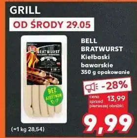 Kaufland Kiełbaski bawarskie Bell Polska oferta