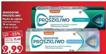 Kaufland Pasta do zębów extra fresh Sensodyne Pro Szkliwo Intensywna Odbudowa Szkliwa oferta