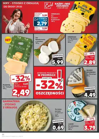 Kaufland Ser szwajcar królewiecki Serenada oferta