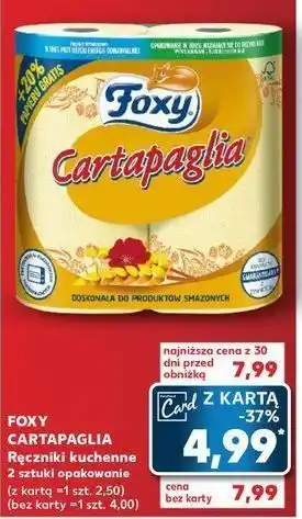 Kaufland Recznik kuchenny Foxy Cartapaglia oferta