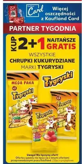 Kaufland Chrupki kukurydziane Tygryski oferta