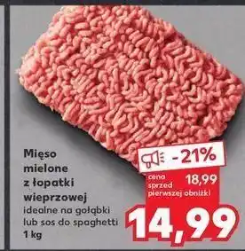 Kaufland Mięso mielone z łopatki wieprzowej oferta