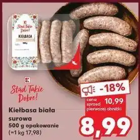 Kaufland Kiełbasa biała surowa K-Classic Stąd Takie Dobre! oferta
