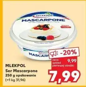 Kaufland Ser mascarpone Mlekpol oferta