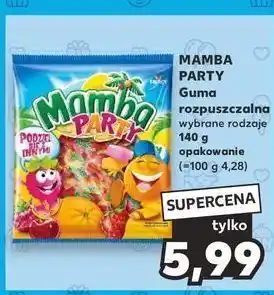 Kaufland Guma rozpuszczalna Mamba Party oferta