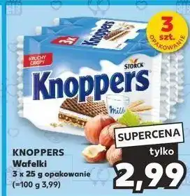 Kaufland Wafelek Knoppers oferta