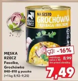 Kaufland Grochówka z kiełbasą i boczkiem Stoczek Męska Rzecz oferta