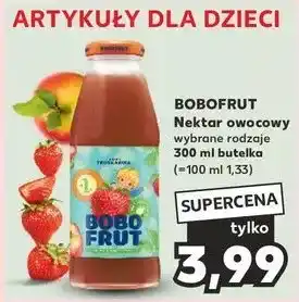 Kaufland Nektar jabłko i truskawka Bobo Frut oferta