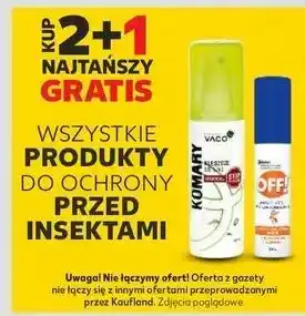 Kaufland Aerozol z pompką na komary Off! oferta