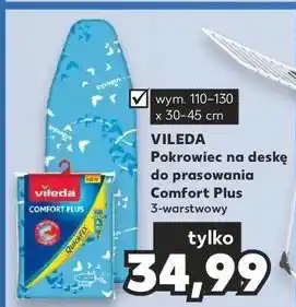 Kaufland Pokrowiec na deskę comfort+ Vileda Comfort oferta