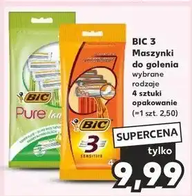 Kaufland Maszynka do golenia Bic 3 Sensitive oferta