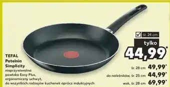 Kaufland Patelnia do naleśników simplicity 25 cm Tefal oferta